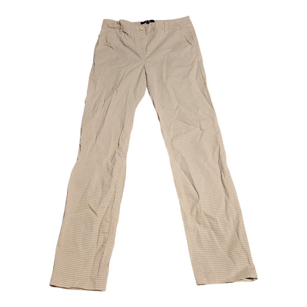 Yest Size 8 Beige Dot Pattern Pants
